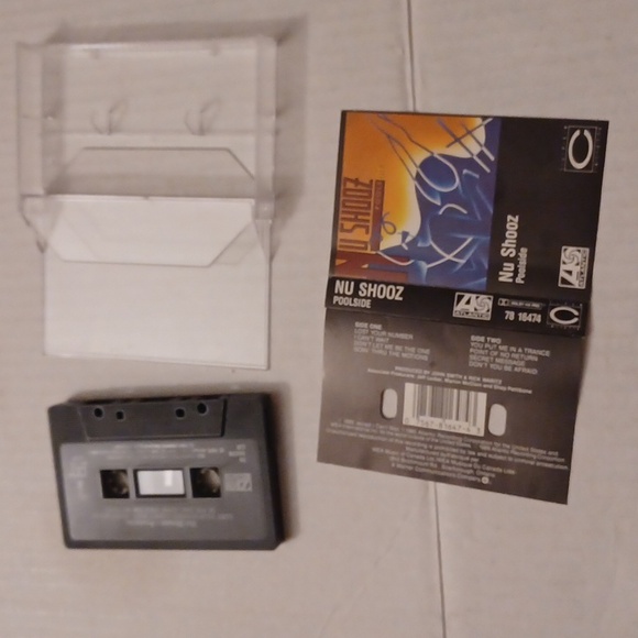 4/$30 Nu Shooz - Poolside Casette Tape - Picture 3 of 7
